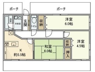 マイキャッスル南古谷駅前の物件間取画像